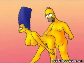 Marge Simpson sex clip