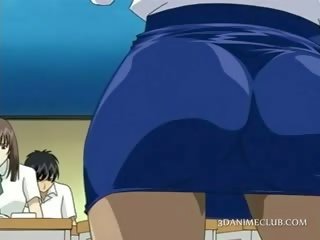 Anime School Teacher In Short Skirt movies Pussy