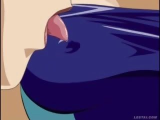 Lezbické hentai anime diva v plavky violated