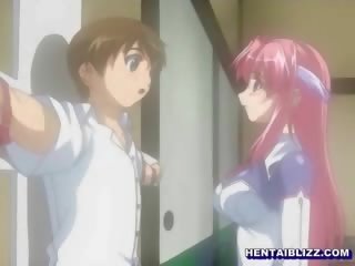 Captive hentai chap gets sucked his dick by nasty hentai Coed mademoiselle