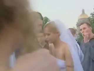 Bruden i offentlig fan thereafter bröllop