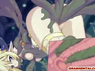Cute Hentai Elf Caught And incredible Drilled Wetpussy By S