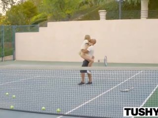 Dâm dục tremendous quái với các quần vợt trainer