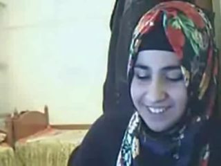 Vid - hidžáb miláčik predstavenie zadok na webkamera