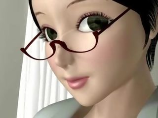 Mahirap pataas tatlong-dimensiyonal anime madre pagsuso turok