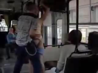 Public xxx video In Crowded Bus