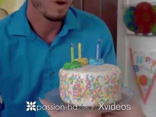 PASSION-HD Big Booty Blonde Romantic Birthday xxx clip