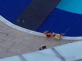3 γυναίκες στο ο πισίνα non-nude - μέρος ii, x βαθμολογήθηκε συνδετήρας 4b