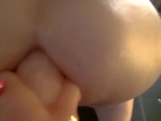 Lover jane huge strapon fisting double fisting silit gap