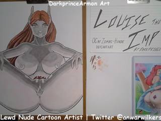 Coloring Louise the Imp at Darkprincearmon Art: HD xxx film 55