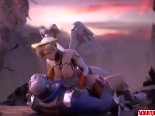 Overwatch Mercy dirty video Compilation for Fans, x rated clip 80