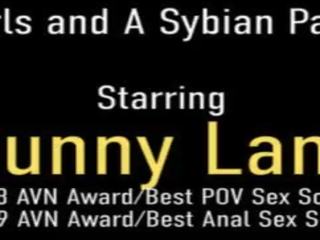 Groovy Sybian Snatch x rated film With Busty Vicky Vette Sunny Lane & Jenna Foxx