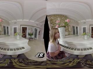 Girl Seduces Her Piano Teacher! (VR)