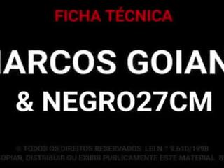 Marcos goiano - grande negra pinchazo 27 cm joder yo a pelo y corrida interna