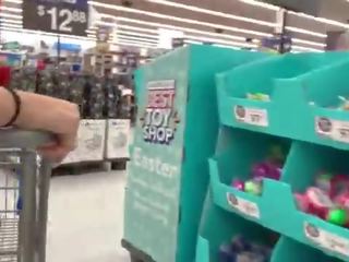 A Real Freak Recording a superior chick at Walmart -