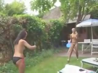 Two Girls Topless Tennis, Free Twitter Girls sex clip 8f