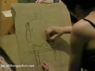 Fvml drawing lakuriq performanca art