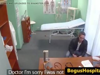 Stripling Pussyfucks Nurse to Give a Sperm Sample: Free xxx clip video ef