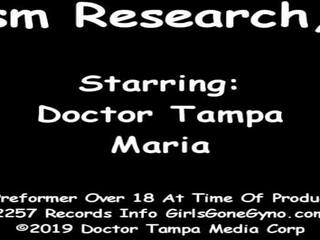 Maria Signs Up For Orgasm Research At healer Tampa's Clinic